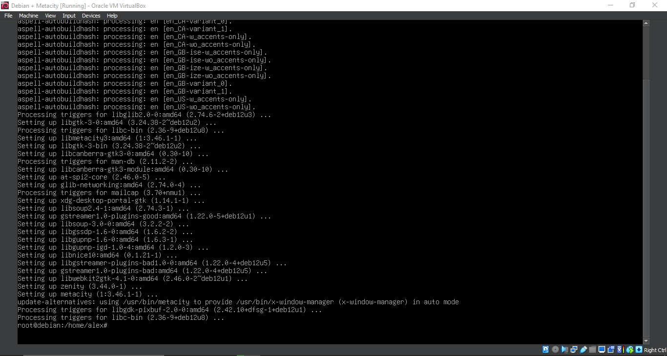 Running 'apt install metacity'